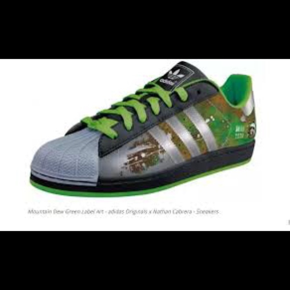 Adidas Mountain Dew shoes